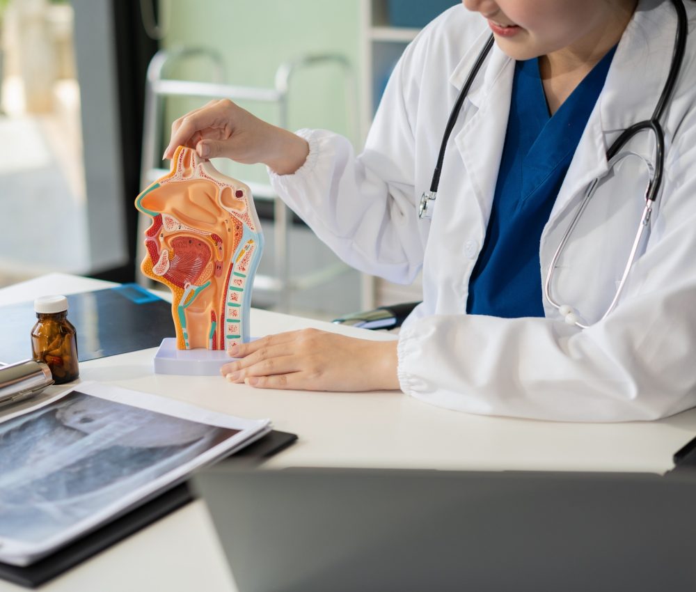 Diagnosis of diseases based on human anatomical models.